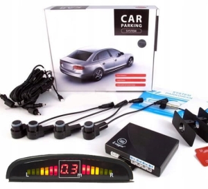 Czujniki cofania jak seryjne OEM 4x sensory LED i buzzer