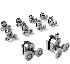 AG527F ROLKI DO KABINY PRYSZNICOWEJ 8 SZT 25MM