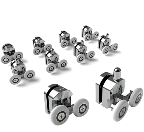 AG527F ROLKI DO KABINY PRYSZNICOWEJ 8 SZT 25MM