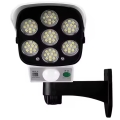 AK333A LAMPA SOLARNA 77 LED ATRAPA KAMERY BIAŁA