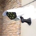 AK333A LAMPA SOLARNA 77 LED ATRAPA KAMERY BIAŁA