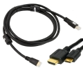 HD21 KABEL HDMI - MINI HDMI 1.4 2M