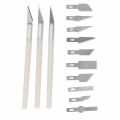 AG607B NOŻYK SKALPEL + OSTRZA 13PCS
