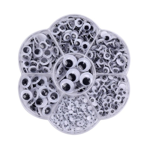 DA502 SAMOPRZYLEPNE RUCHOME OCZKA 500SZT