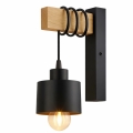ZD172 DREWNIANY KINKIET ŚCIENNY LED
