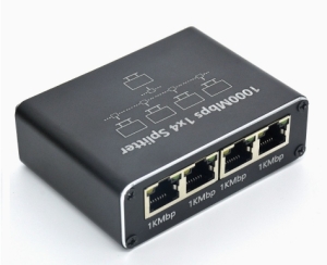 HD43B ROZDZIELACZ SIECIOWY 1X4 RJ45