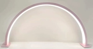 ZD193B LAMPA KOSMETYCZNA 39CM 20W RÓŻOWA