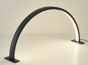ZD164A LAMPA KOSMETYCZNA LED 36W 75CM CZARNA