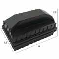 AG962B CZYŚCIK MAGNETYCZNY DO SZYB AKWARIUM 12x6,5x5,5 CM