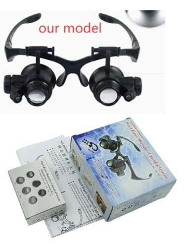 AG480B OKULARY POWIĘKSZAJĄCE LED 25X