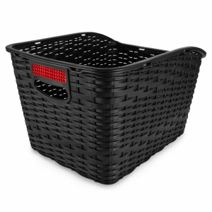 RW12C KOSZ ROWEROWY TYLNI BAGAŻNIK Z ODBLASKIEM