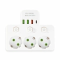 DA714C LISTWA ZASILAJĄCA 3 GNIAZDA + 3xUSB + USB-C 3M
