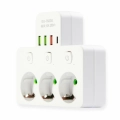 DA714C LISTWA ZASILAJĄCA 3 GNIAZDA + 3xUSB + USB-C 3M