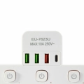 DA714C LISTWA ZASILAJĄCA 3 GNIAZDA + 3xUSB + USB-C 3M