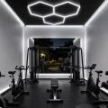 ZD211A LAMPA LED 3 HEXAGONY 164X163CM