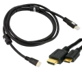 HD21 KABEL HDMI - MINI HDMI 1.4 2M