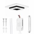 ZD213 LAMPA SUFITOWA PLAFON LED CZARNY