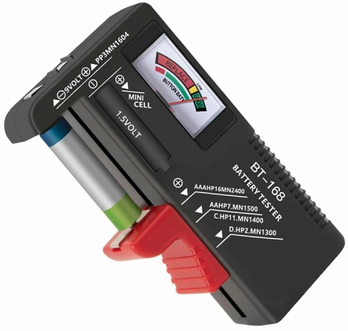 AG372 TESTER BATERII AKU. AAA, AA, 9V