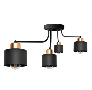 ZD131 LAMPA SUFITOWA ŻYRANDOL 4 RAMIONA