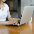 DA161 UNI. PODSTAWKI NÓŻKI DO LAPTOPA SILVER