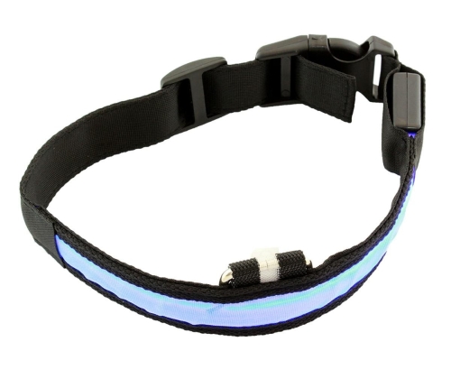 AG232A OBROŻA ŚWIECĄCA LED 32-37CM BLUE