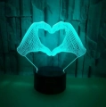 ZD98C LAMPKA NOCNA DŁONIE 3D LED
