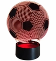 ZD98 LAMPKA NOCNA PIŁKA NOŻNA 3D LED
