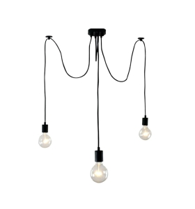 ZD74C LAMPA SUFITOWA 3 RAMIONA ŻYRANDOL