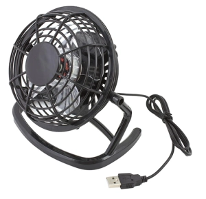 AK35C WIATRACZEK STOJĄCY NA USB BLACK