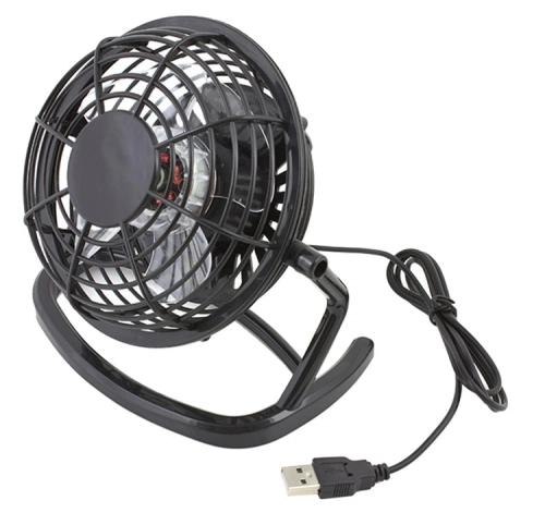 AK35C WIATRACZEK STOJĄCY NA USB BLACK