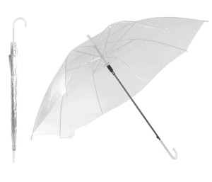 BQ13A PARASOL PRZEZROCZYSTY BIAŁY