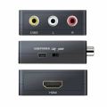 HD44 ADAPTER SYGNAŁU AV RCA CINCH DO HDMI AUDIO RCA