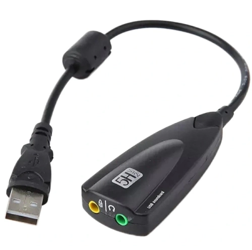 AK103C KARTA DŹWIĘKOWA USB 7.1 KABEL