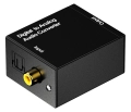 AK319 AUDIO KONWERTER SPDIF + KABEL OPT