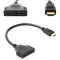 AK316 ROZDZIELACZ HDMI NA 2 PORTY FULLHD