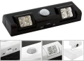 ZD26B LAMPKA 8 LED CZUJNIK RUCHU CZARNA