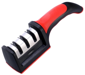 AG422C OSTRZAŁKA DO NOŻY 3 STOPNIOWA RED