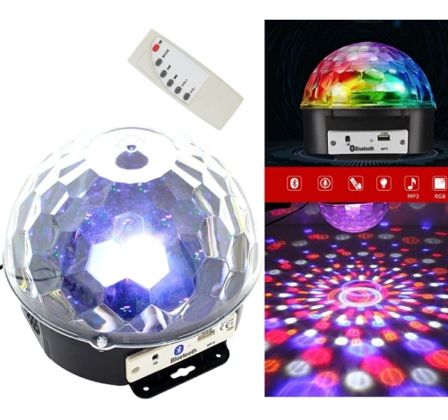 ZS39A PROJEKTOR KULA DISCO MP3 BLUETOOTH