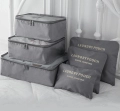 BQ28G ORGANIZER PODRÓŻNY 6 SZT GREY