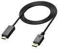 HD39 KABEL DISPLAYPORT DO HDMI 1.8M 4K