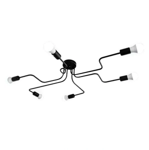 ZD74F LAMPA SUFITOWA 6 RAMION ŻYRANDOL