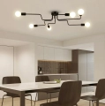 ZD74F LAMPA SUFITOWA 6 RAMION ŻYRANDOL