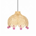 ZD182 BAMBUSOWA WISZĄCA LAMPA