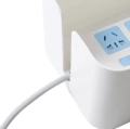 AG381E ORGANIZER NA KABLE LISTWY BIAŁY