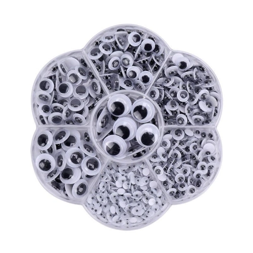 DA502 SAMOPRZYLEPNE RUCHOME OCZKA 500SZT