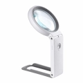 DA716 LUPA SZKŁO POWIĘKSZAJĄCE DO CZYTANIA SKŁADANE LED 2W1 30x 10x