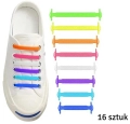 DA10B SZNUROWADŁA SILIKONOWE BEZ WIĄZANIA RAINBOW