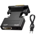 HD38 KONWERTER HDMI DO VGA D-SUB AUDIO