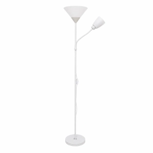 ZD187A LAMPA PODŁOGOWA 165CM 2xE27 BIAŁA
