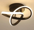 ZD77B PLAFON LED MODERN 12,5W BLACK